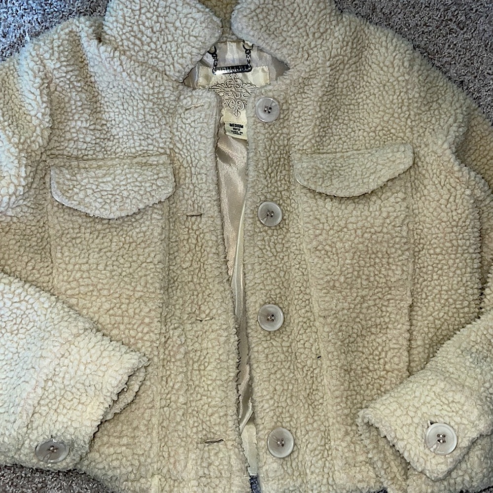 Kids girls jacket, size medium 10-12, in good condition only worn once